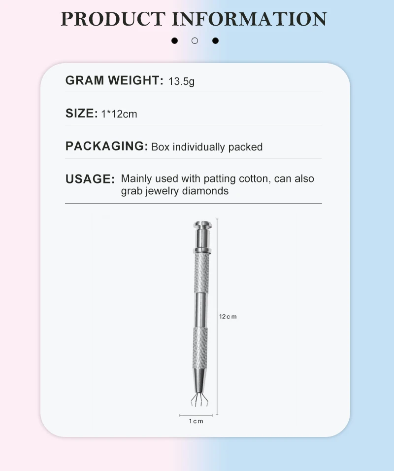 Description Picture 3 of itemNail Art Sponge Soft Sponges Gradient Nail Art Stamper Tools Fade Color Manicure Dotting Pen Polish Nail Sponge Gripper Tool