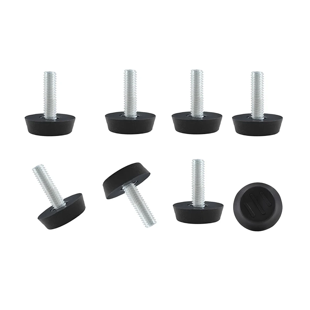Heavy Duty Adjustable Rust-Resistant Furniture & Cabinet Leveling Feet