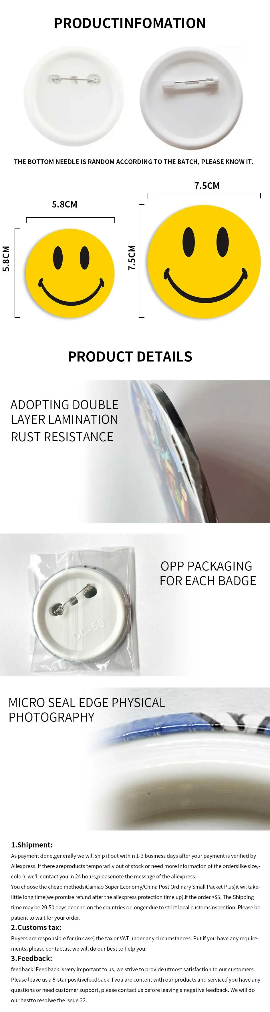 Значок корпорации Lobotomy, брошь, периферийная Булавка С якорем, аниме ...