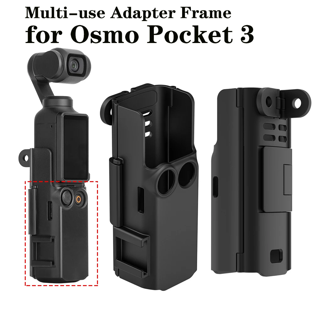 

Многофункциональная рамка адаптера для камеры DJI Osmo Pocket 3, многофункциональный удлинитель, защитная рамка, аксессуары для камеры, детали