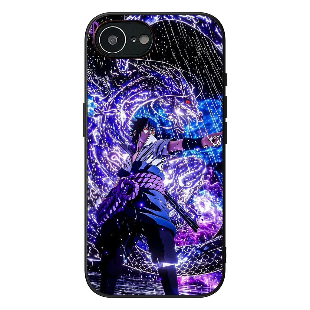 Kakashi, Naruto, Itachi, and Sasuke Decorative Phone Case