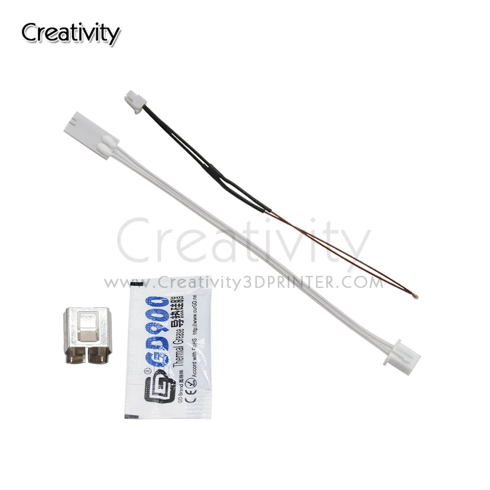 

3D Printer LabX1 Hotend Replacement Ceramic Heater Thermistor 100K 3950 GH1.25-2Pin 300 degrees for Lab X1 Carbon X1 P1P