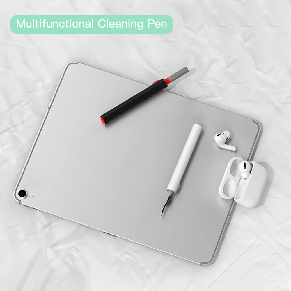 2 Pcs Penna per la Pulizia Degli Auricolari Bluetooth, Kit di