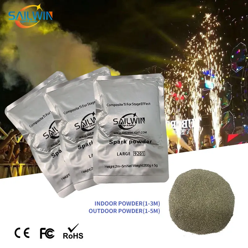 Sachets of sparkular powder MSDS Metal TI Powder Consumable Dust For ...