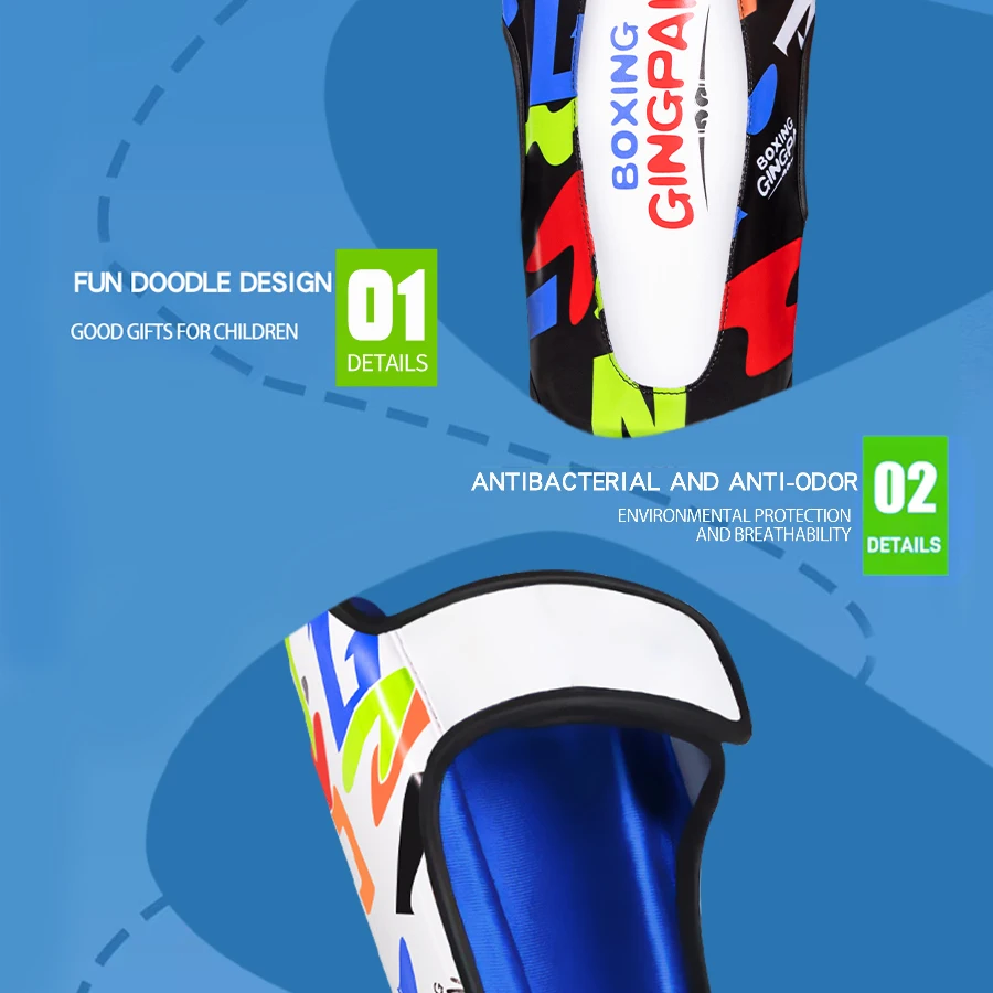 Children's Leg Protector Foot Back Protection Plate for Male Female Training Competition Free Fighting Boxing soccer shin guards,shin guard pads,kickboxing shin guards