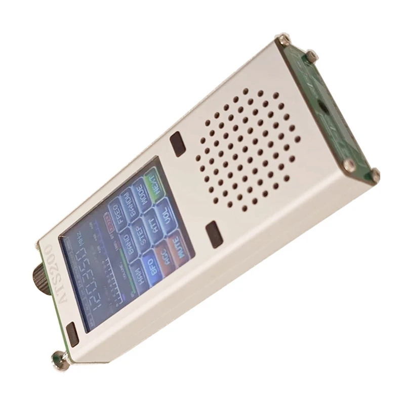 ATS200 풀 밴드 라디오 SI4732 + ESP32 + 블루투스 + 2.4 인치 터치 디스플레이 FM AM LSB 멀티 모드 라디오, 내구성 쉬운 설치, 사용하기 쉬운