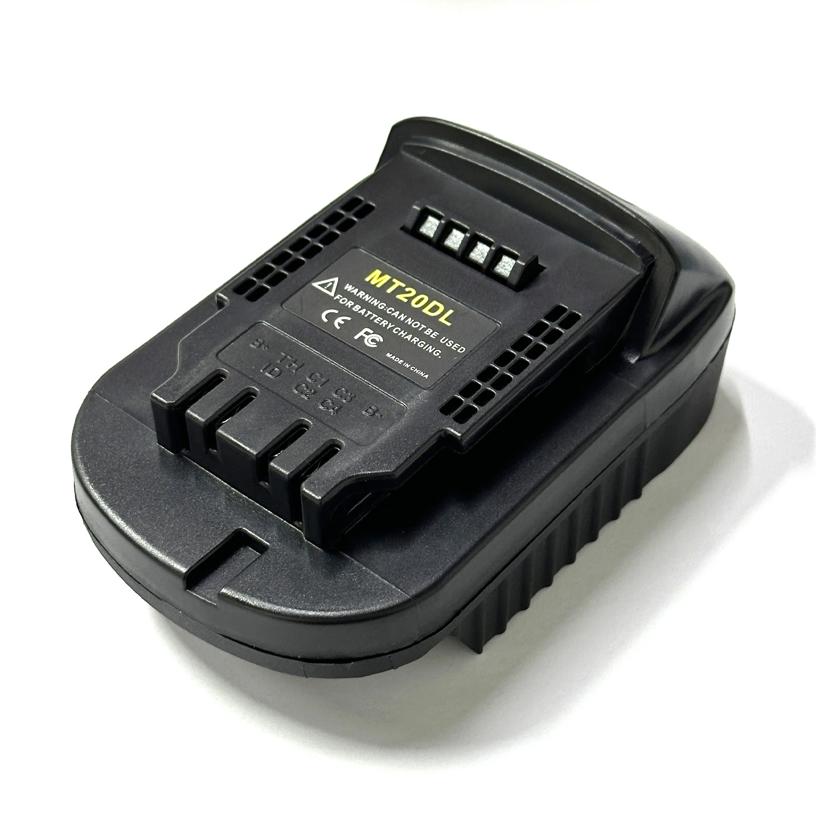Dewalt용 Makita용 MT20DL 배터리 어댑터, Makita 18V 리튬 배터리를 Dewalt 20V 전동 공구용으로 변환(배터리 없음)