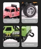 1:64 Speed ​​Mini Off-Road Remote Control Car Alloy Cool Lighting Shock Absorption Children's Desktop Competition Toy Small Gift 6