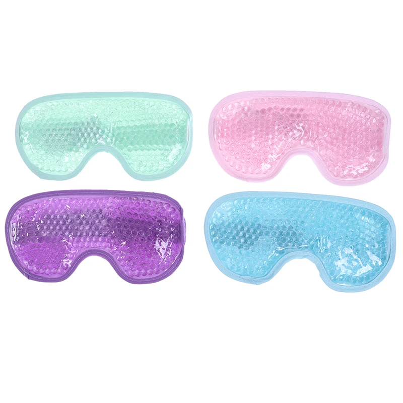 

Gel Eye Mask Reusable Beads Beauty Face Eye Hot Cold Pack Mask Head Pain Compressed Soothing Sleeping Ice Goggles Sleeping Mask