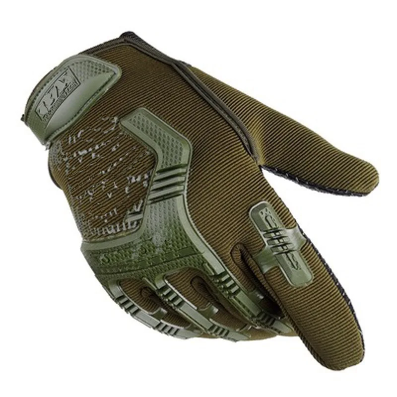 Tactical Gloves Half Finger Paintball Airsoft Shot Combat Anti-Skid Men Bicycle Full Finger Gloves Protective Gear