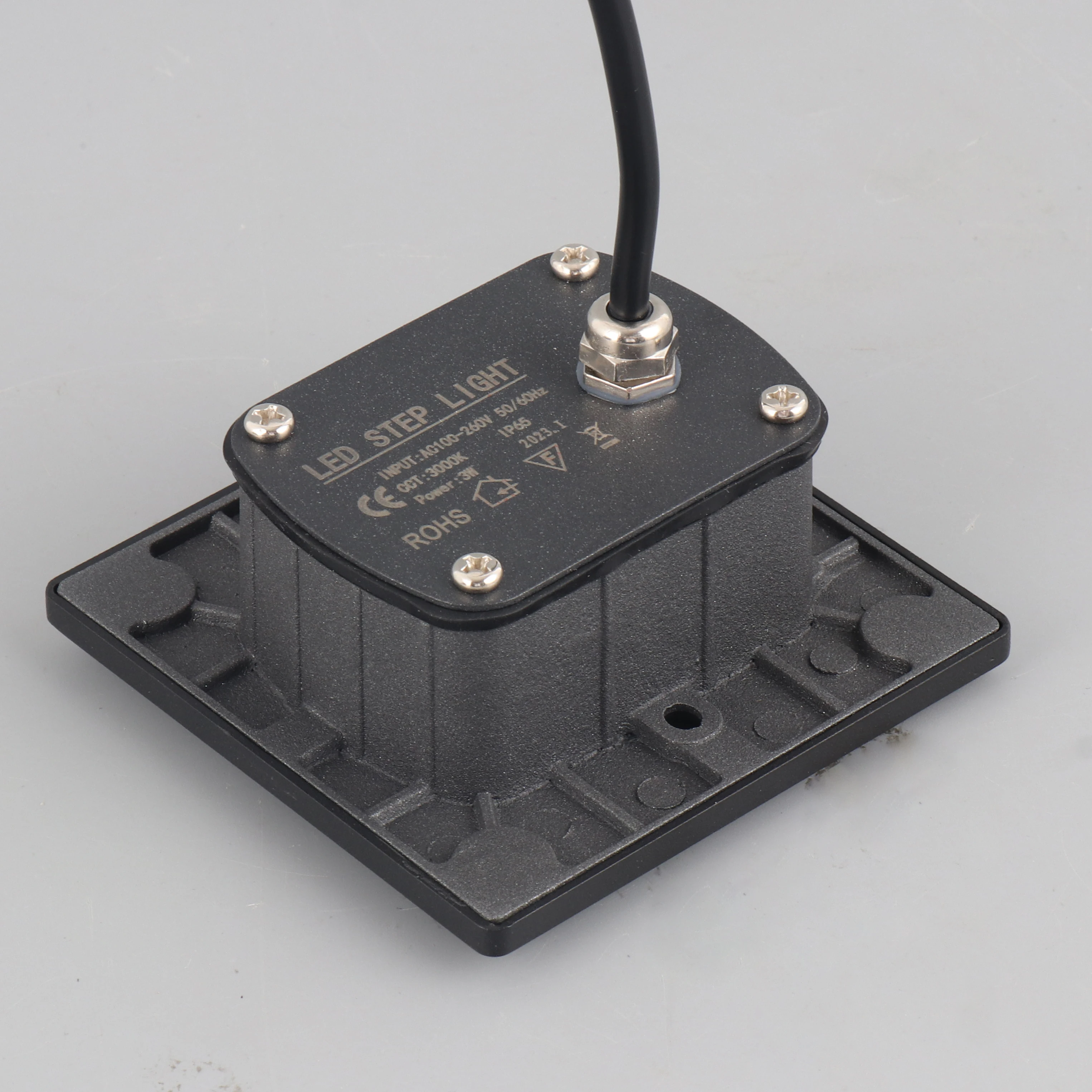 계단 복도 스마트 실내 자동 방수 계단 벽 램프, 홈 호텔 모션 센서 LED 계단 조명, 85-265V, 3W