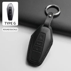 Premium Car Remote Key Case Cover Shell - High - Quality Key Holder Accessories (Black G1)