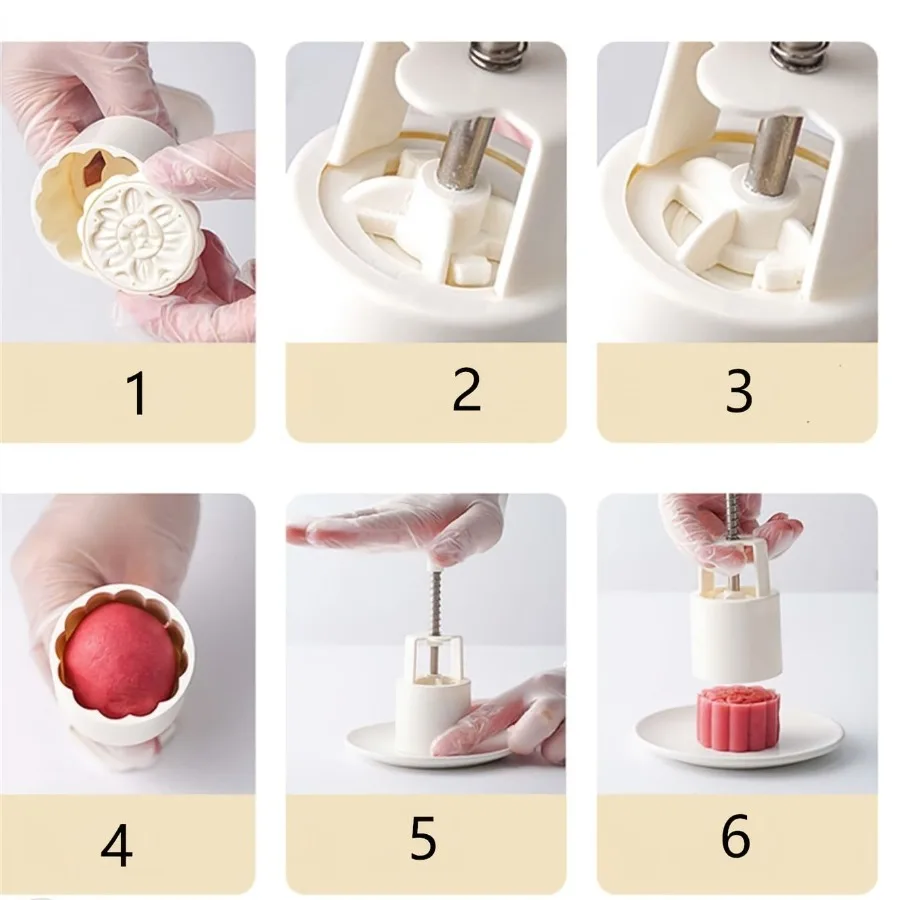 Cherry Blossom Mooncake Mold for Baking Treats