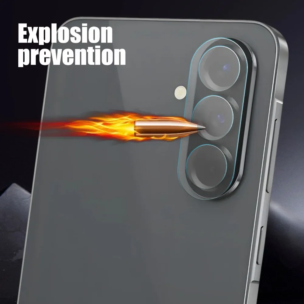 Premium Tempered Glass Camera Lens Protector - Ultra HD Rear Lens Protective Film (1-5 Pack)