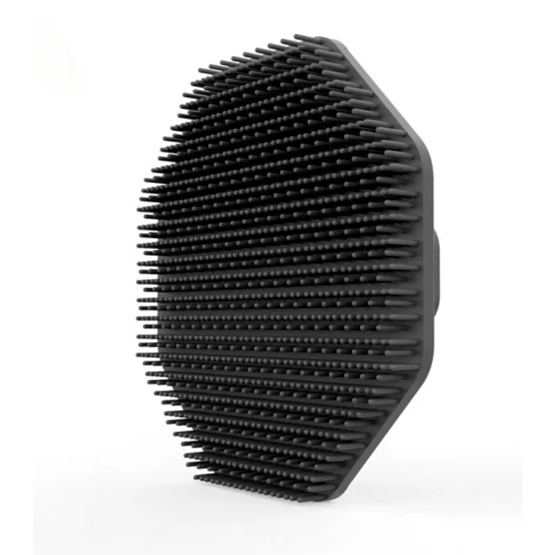 Facial Cleansing Brush Silicone Facial Cleansing Brush Scrub Exfoliating Unisex Beard Brush Massage Skin Care Miniature Face Deep Clean