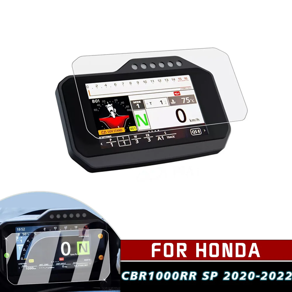 

For Honda CBR1000RR SP CBR 1000RR 2020 2021 2022 Motorcycle Scratch Cluster Screen Dashboard Protection Instrument Film