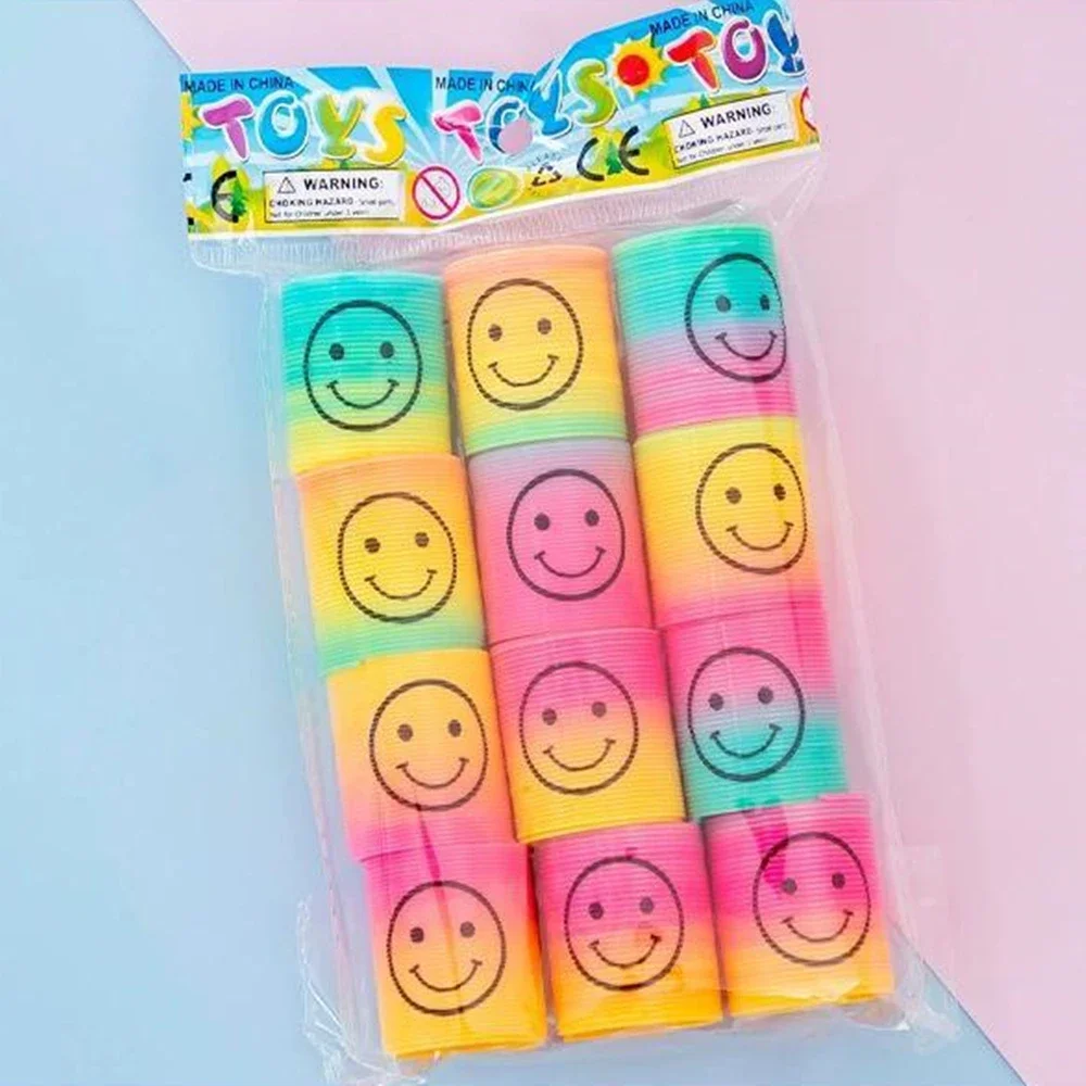 mini magic springs toys 12 Pcs Children Birthday Party Favors Giveaway Gifts Souvenir Kindergarten Guest Pinata Fillers