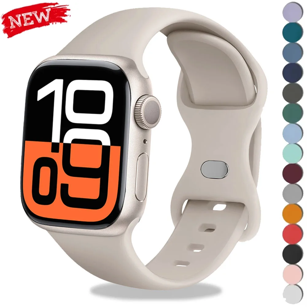 Premium Silicone Strap for Smartwatch - Durable and Stylish Bracelet Accessory