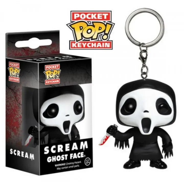 thumbnail image 4 of FUNKO TIFFANY CHILD'S PLAY Chucky V de Vendetta Pennywise Scream GhostFace Pocket Pop Llavero Colección Modelo Juguetes para niños, 4 of 5