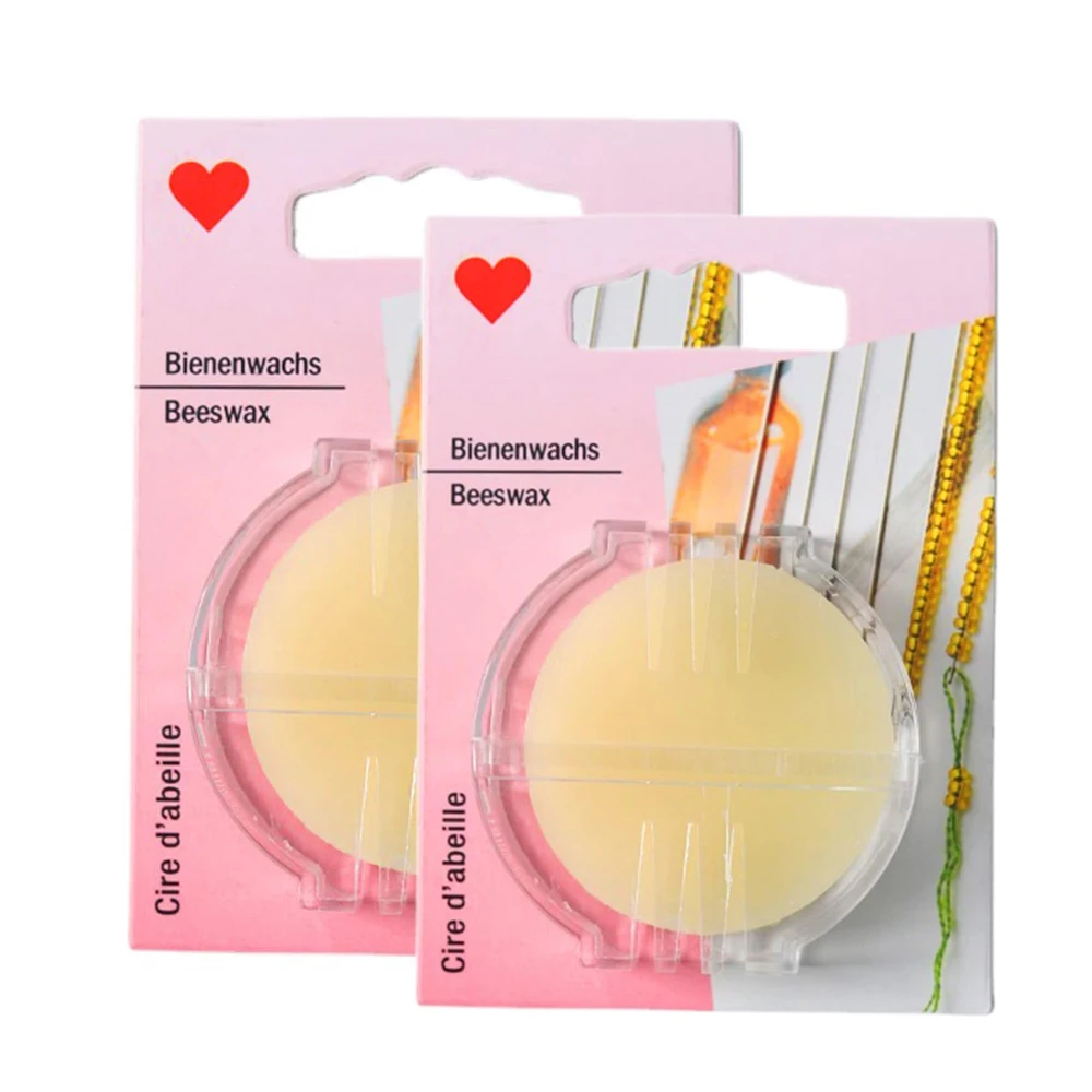 2PCS Sewing Thread Beeswax Conditioner Sewing Thread Wax