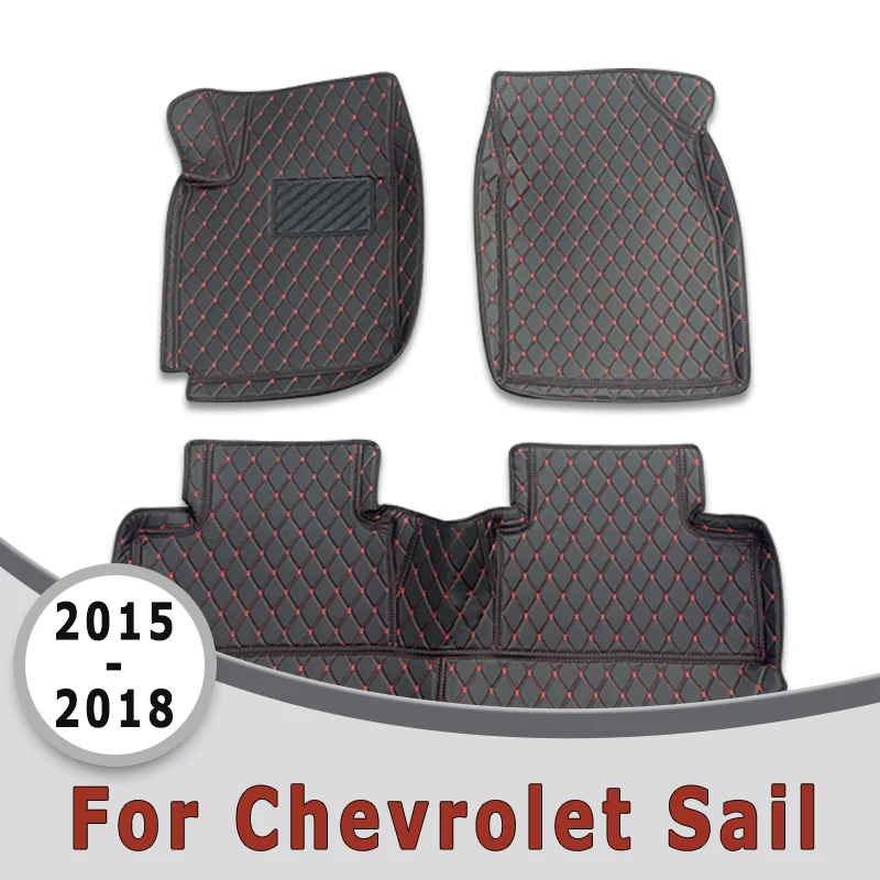 

Автомобильные коврики для Chevrolet Sail 3 2019 2018 2017 2016 2015, коврики, автозапчасти, аксессуары, товары, сменные коврики