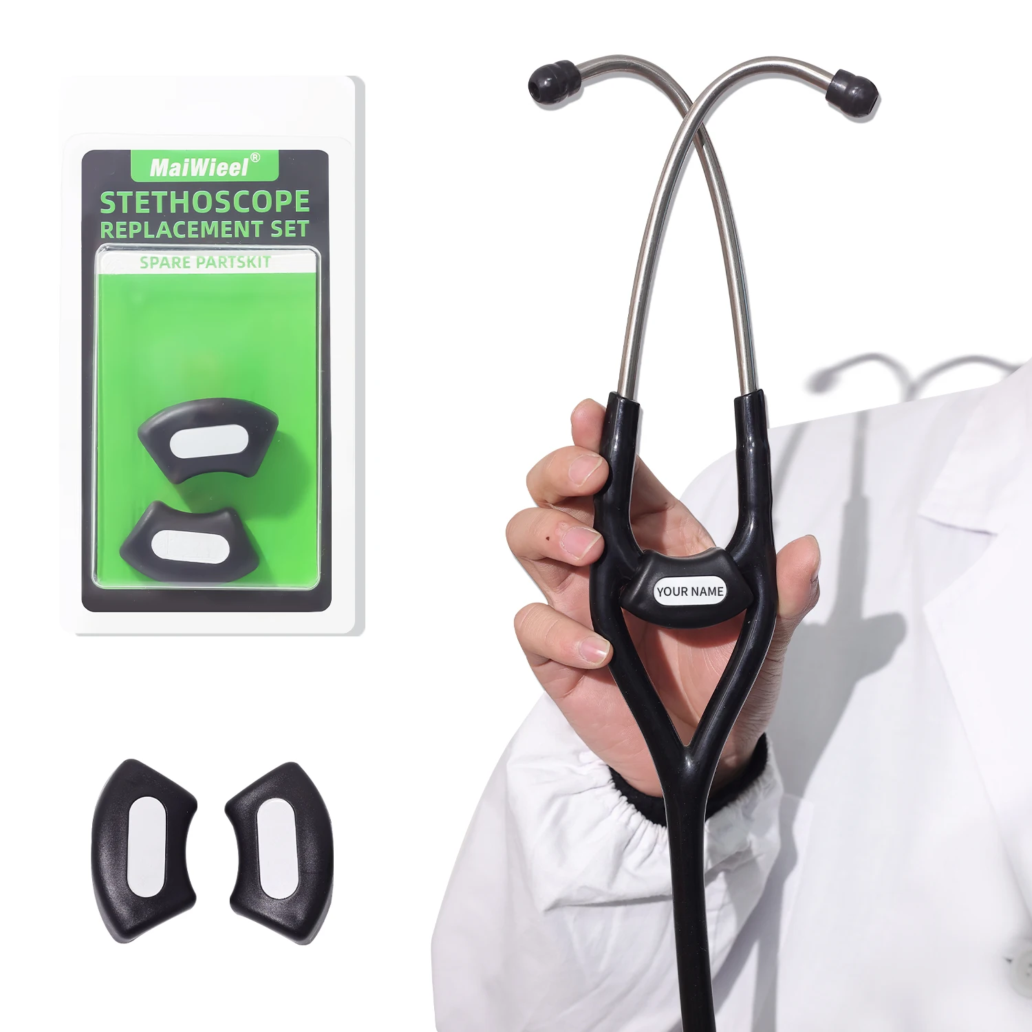 Stethoscope for Littlmann Replacement Parts Identification Tag Name Tag Professional Stethoscope Personalized Wire Name