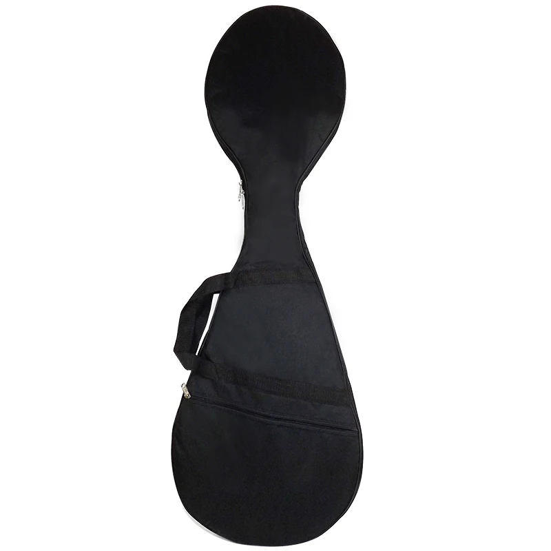 

FLOFAIR Chinese Traditional Musical Instrument Pipa Accessories Soft Backpack Cover Black Rainproof Oxford cloth portable