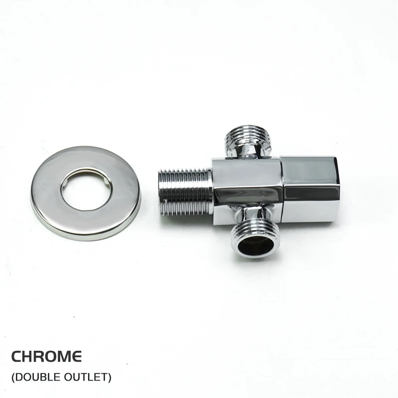 2 Outlets Chrome