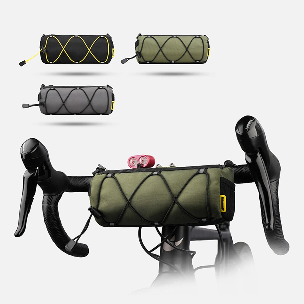

Large Capacity Handlebar Riding Bag Cycling Frame Front Tube Cycling Pack Portable Handlebar Bag Road Bike MTB Accessories