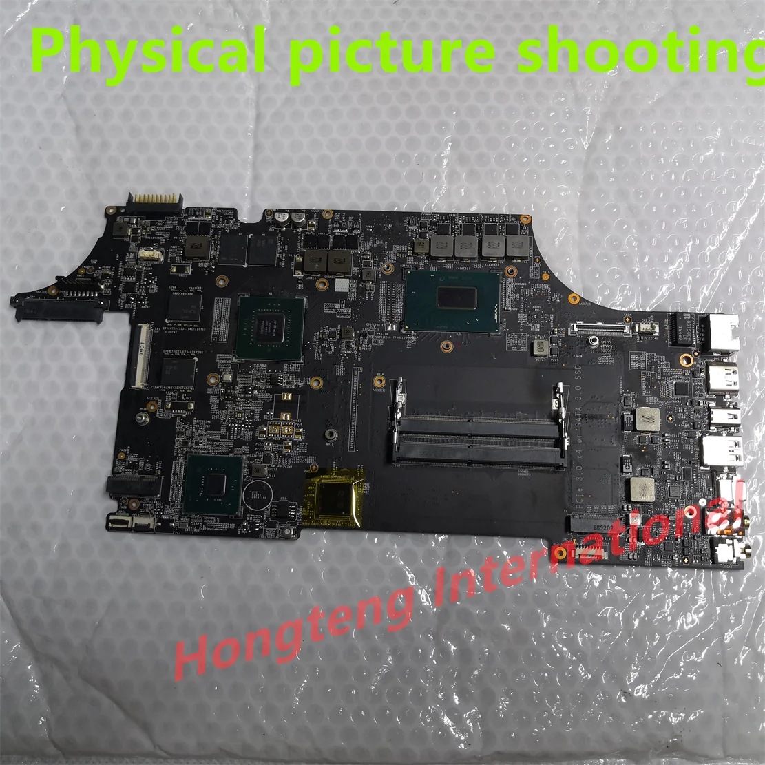 

MS-16P61 VER 1.0 FOR MSI GL63 GP63 GL73 GP73 PL63 PL73 WE63 WE73 LAPTOP MOTHERBOARD WITH I5-8300HQ AND GTX1050MTI TEST OK