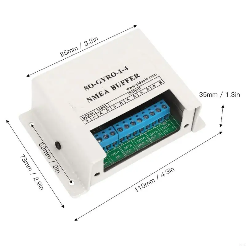 High Efficiency Distribution Marine er Small Marine Serial Isolator er Simple Installaton for NMEA0183