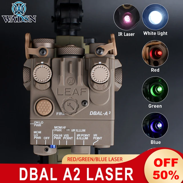 DBAL-A2 IR Pointer / Green Laser / LED Flashlight Aiming Device