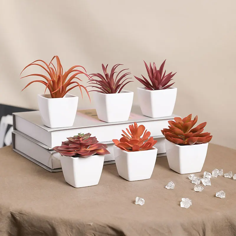 1 Set Simulation Mini Potted Plant