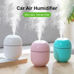 New Mini 220ML Air Humidifier USB Aroma Essential Oil Diffuser Humidificador for Home Car Office with LED Night Lamp Freshner