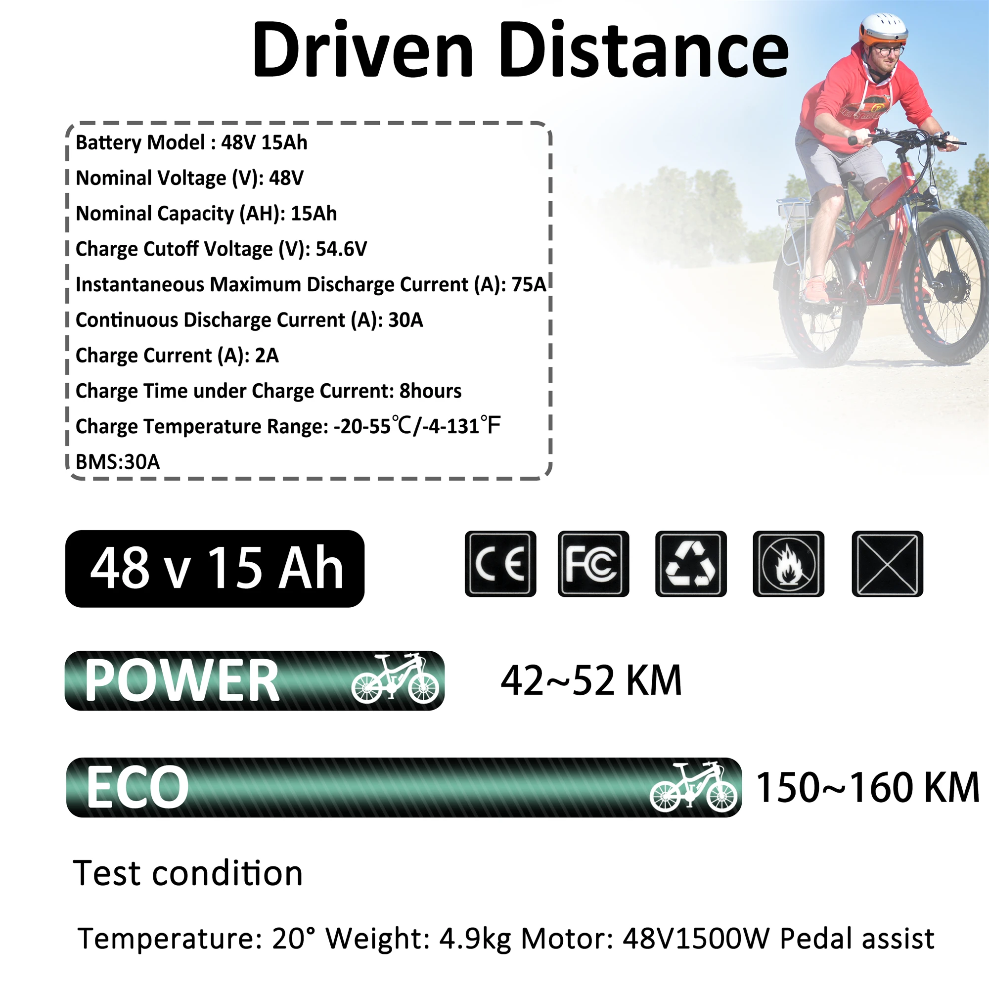 36V 48V 52V Hailong Ebike Battery with Charger Full Capacity 10Ah 15Ah 20Ah Powerful 18650 Lithium Battery Pack Free Shipping 5