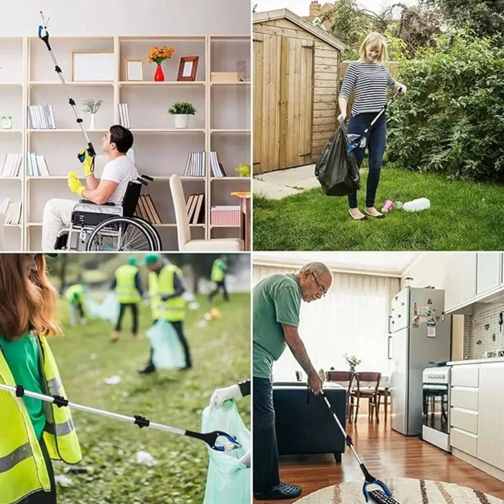 Description Picture 6 of itemFoldable Grabber With 360° Swivel Clip Hand Litter Reachers Pickers Extendable Portable Gripper Extender Pick Up Tool