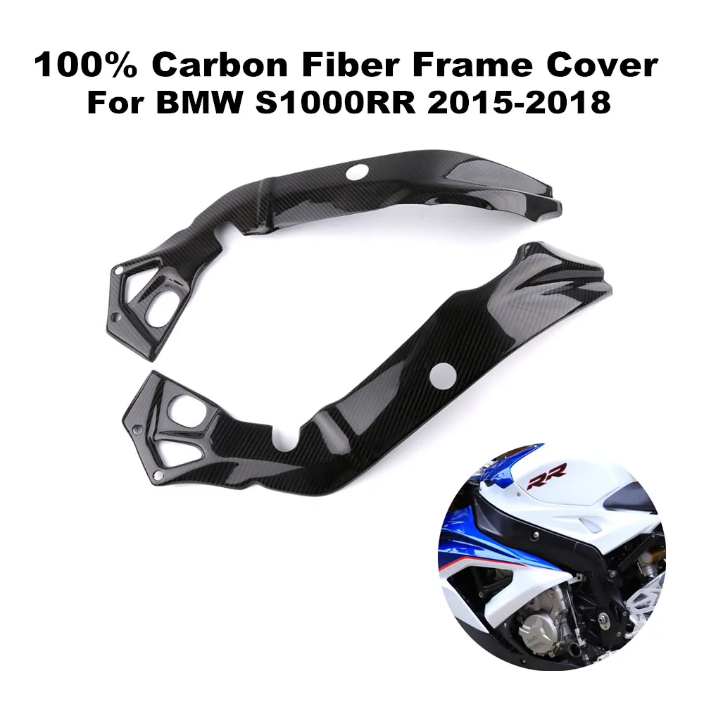 

Подходит для мотоцикла BMW S1000RR S1000RR S 1000 R 2015-2018 100% 3K, каркас из углеродного волокна, боковая отделка панели