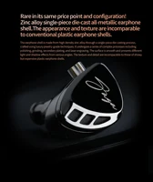 KZ Saga – écouteurs intra-auriculaires filaires en métal, haute Performance, basse hi-fi améliorée, 3.5MM, avec micro, suppression du bruit, pour moniteur de scène 3