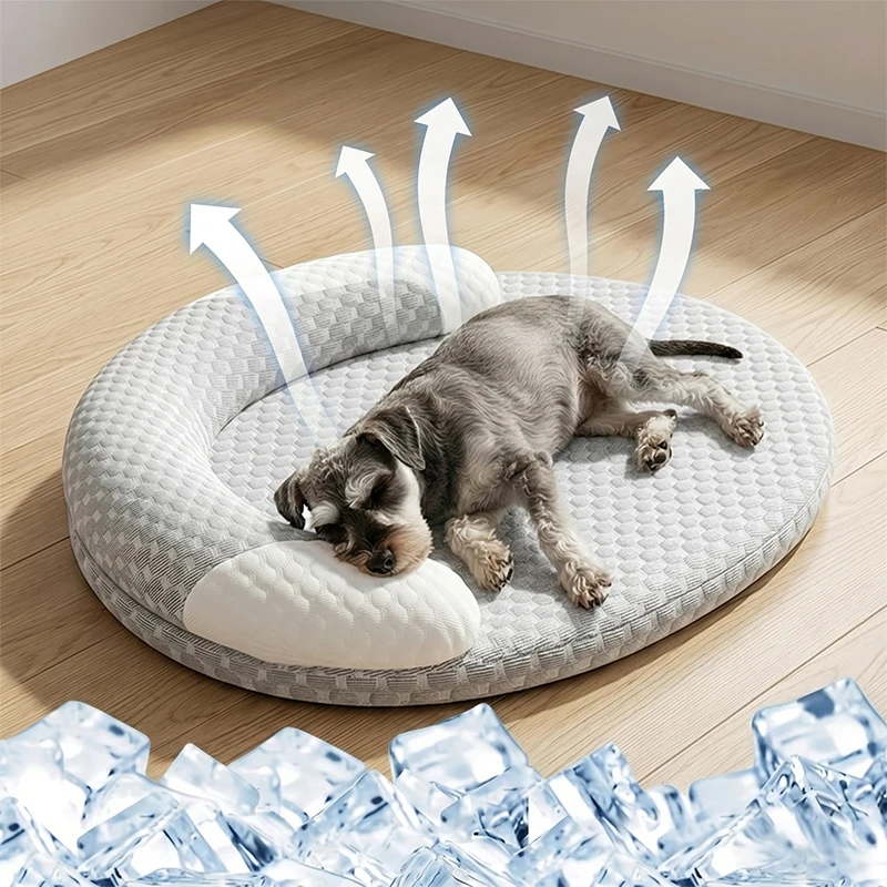 Kühlmatte Für Hunde Und Katzen Aus Eisseide Für Den Sommer_voghion.com