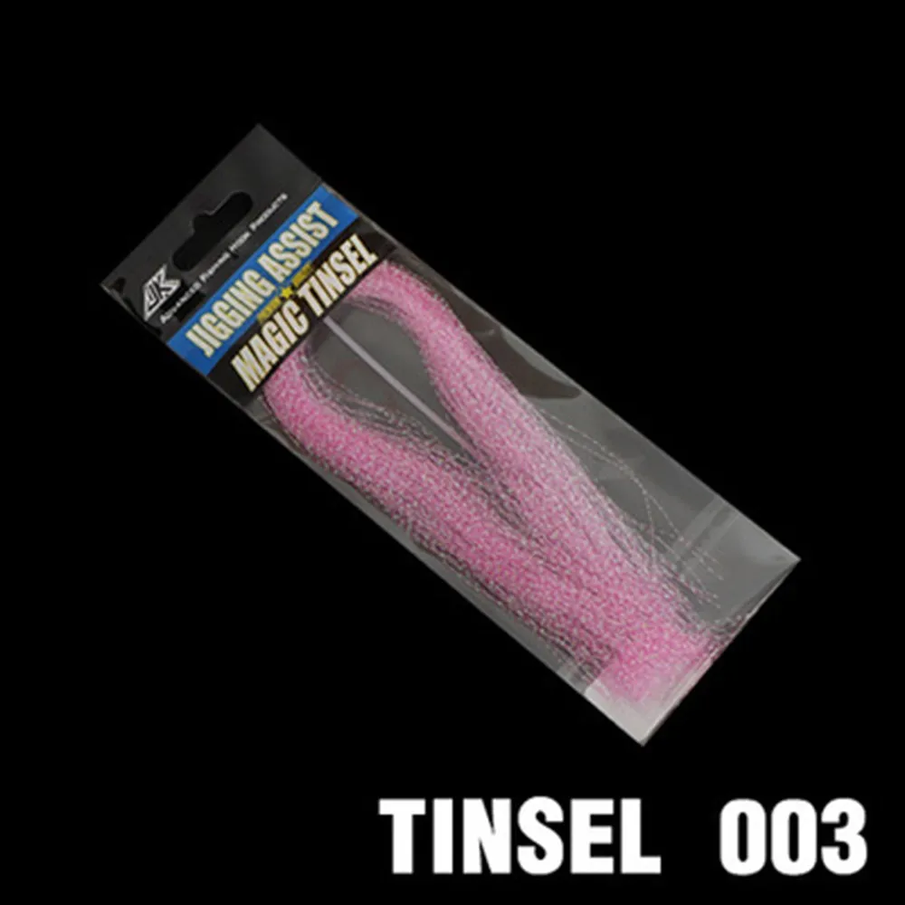 Fly Fishing Lure Tinsel Twisted Strand Holographic Tinsel Twisted Fly Tying Crystal Jigs Hook Assist For Jig Hook Lure Diy