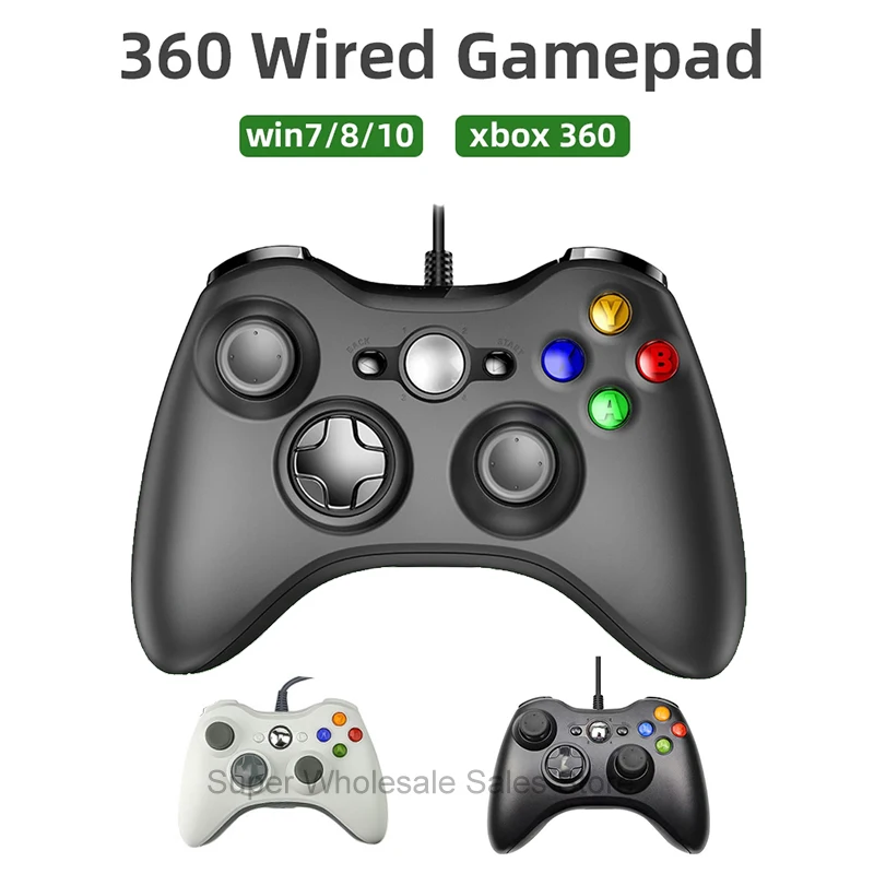 Wired Xbox 360 Game Controller 1