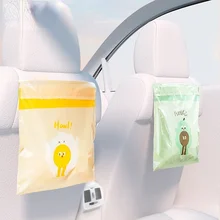 

Doudou car garbage bag creative adhesive car garbage bag disposable garbage bag student