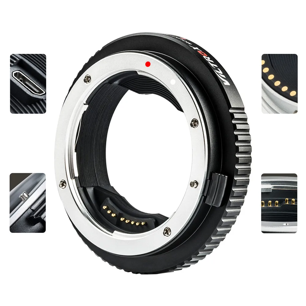 Viltrox EF-GFX Auto Focus Lens Adapter Ring for Canon EF EF-S Pro Lens to film