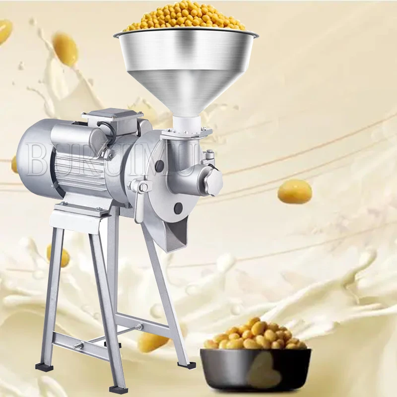 

Corn Grinding Milling Machine Electric Grinding Machine Grain Grinder Mill Grains Spice Soybean Milk Production Machine