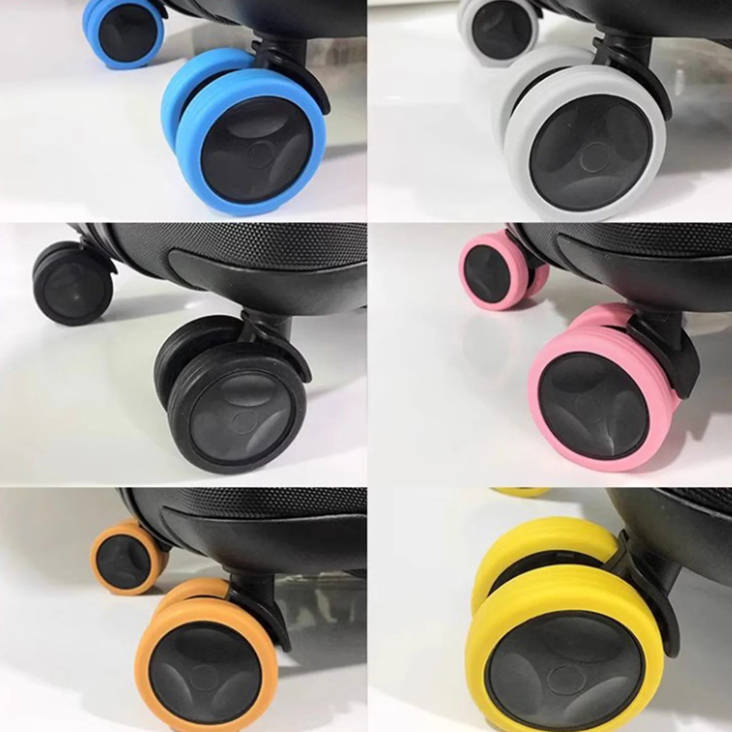 Рисунок 4 - силиконовые чемоданы на колесиках