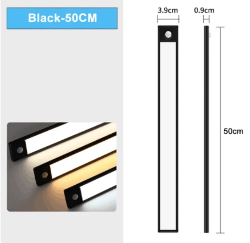 Black-50CM