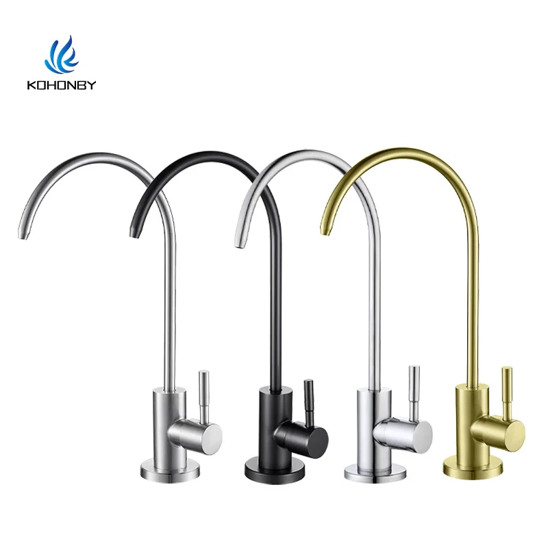 304 Stainless Steel Kitchen Water Purifier, Single Cooling Rotatable Water Purifier, Direct Drinking Water Faucet