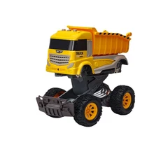 

Remote Control Construction Car Toys Shape-changing Impact Engineering Vehicle with Light Music Gift for Kids Boys Girls