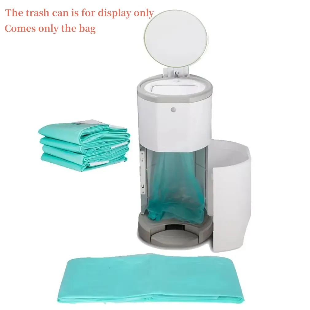 Refill Pack Environmental friendly Baby Diaper Garbage Bags for 16L Trash Bucket Replacement Liners Garbage Bag for Home 3Pcs trash bags disposable trash bags garbage bags diaper pail refills bags
