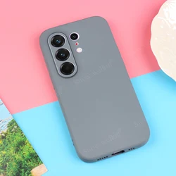 Tecno Camon50 Pro Sand Matte Shockproof Silicon Case - Full Protection Phone Cover for Tecno Camon 50 Ultra (Gray)